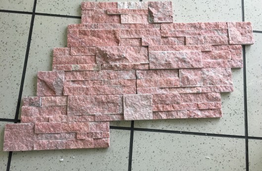 Pink Natural Stone 18x35 Quartzite 